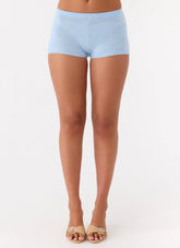 Evianna Mini Shorts - Blue
