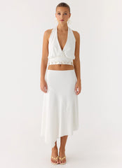 Ignite It Button Top - White