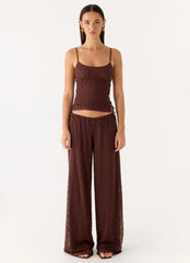 Mackenzie Pants - Chocolate