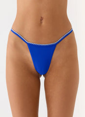 Laurel Bikini Bottom - Cobalt