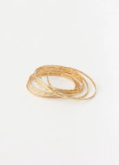 Trinket Bangles - Gold